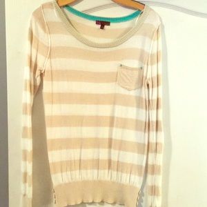 Striped lightweight sweater